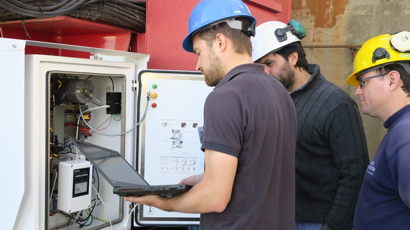 Optimus OPT100 installation in Uruguay