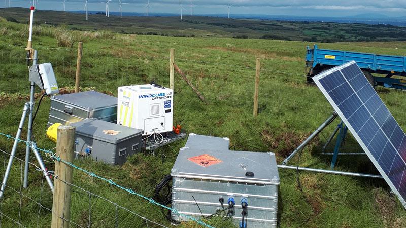 Wind lidar stands alone for WRA