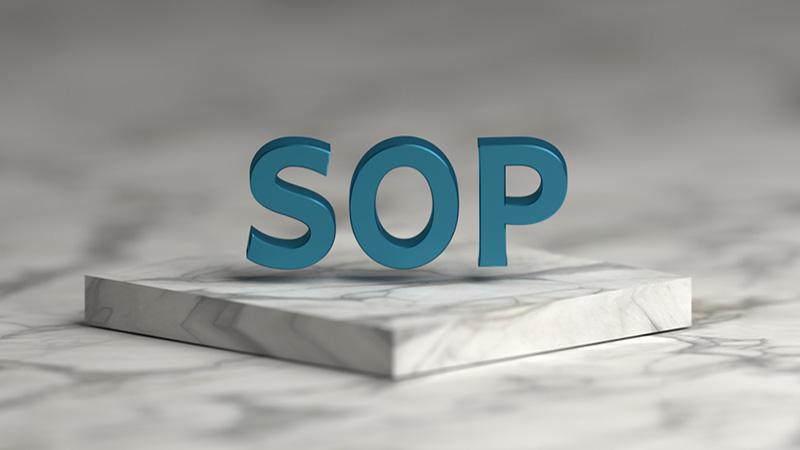 Standard Operating Procedure template