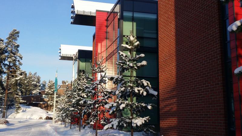 Vaisala head office in Vantaa, Finland in January