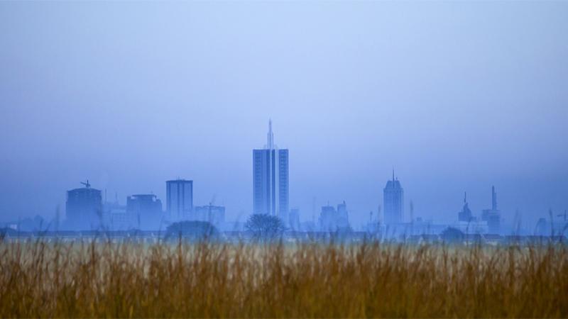 Fog in Nairobi Kenya