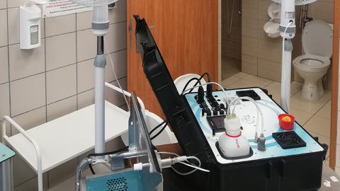 Sonde VHP pour la biodécontamination hospitalière