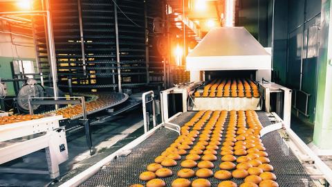 Ligne de production de boulangerie