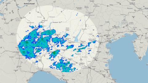 Weather map