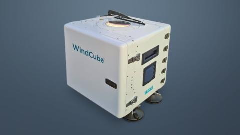 WindCube lidar in Janneby wind farm