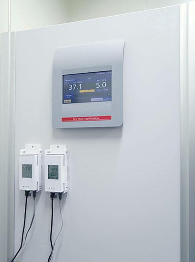 Mounted RFL100 monitoring data logger