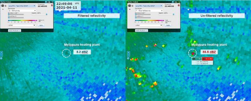 Vaisala weather radars