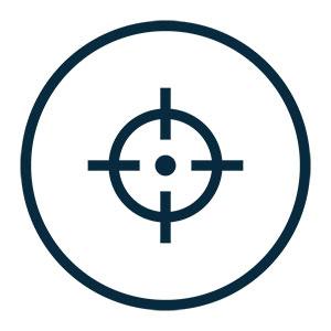 Icon for accurate calibration