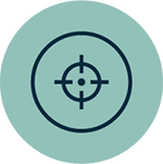 Calibration icon.