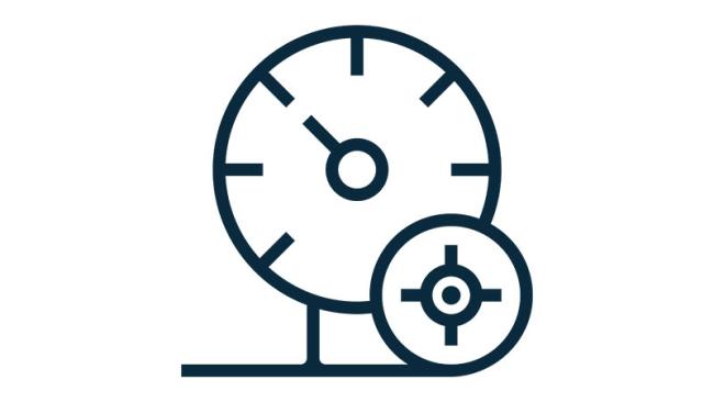 Pictogram: pressure calibration