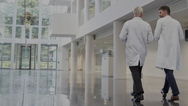 Hospital corridor