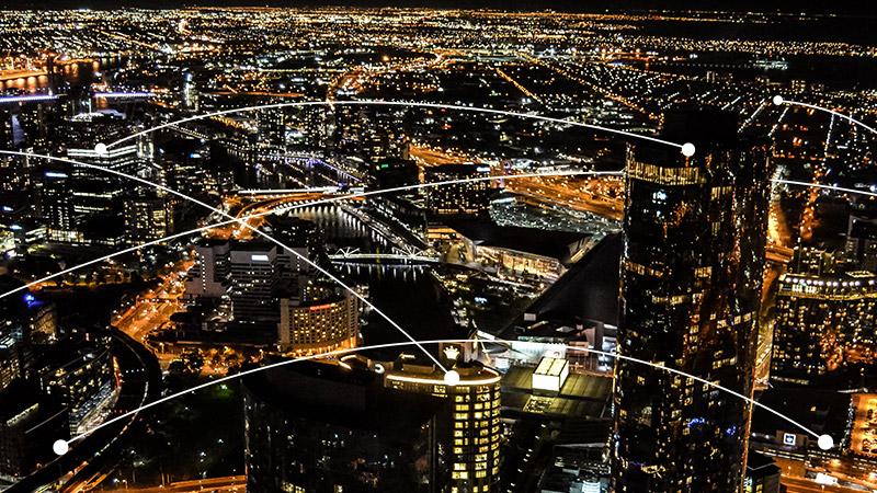 City lights